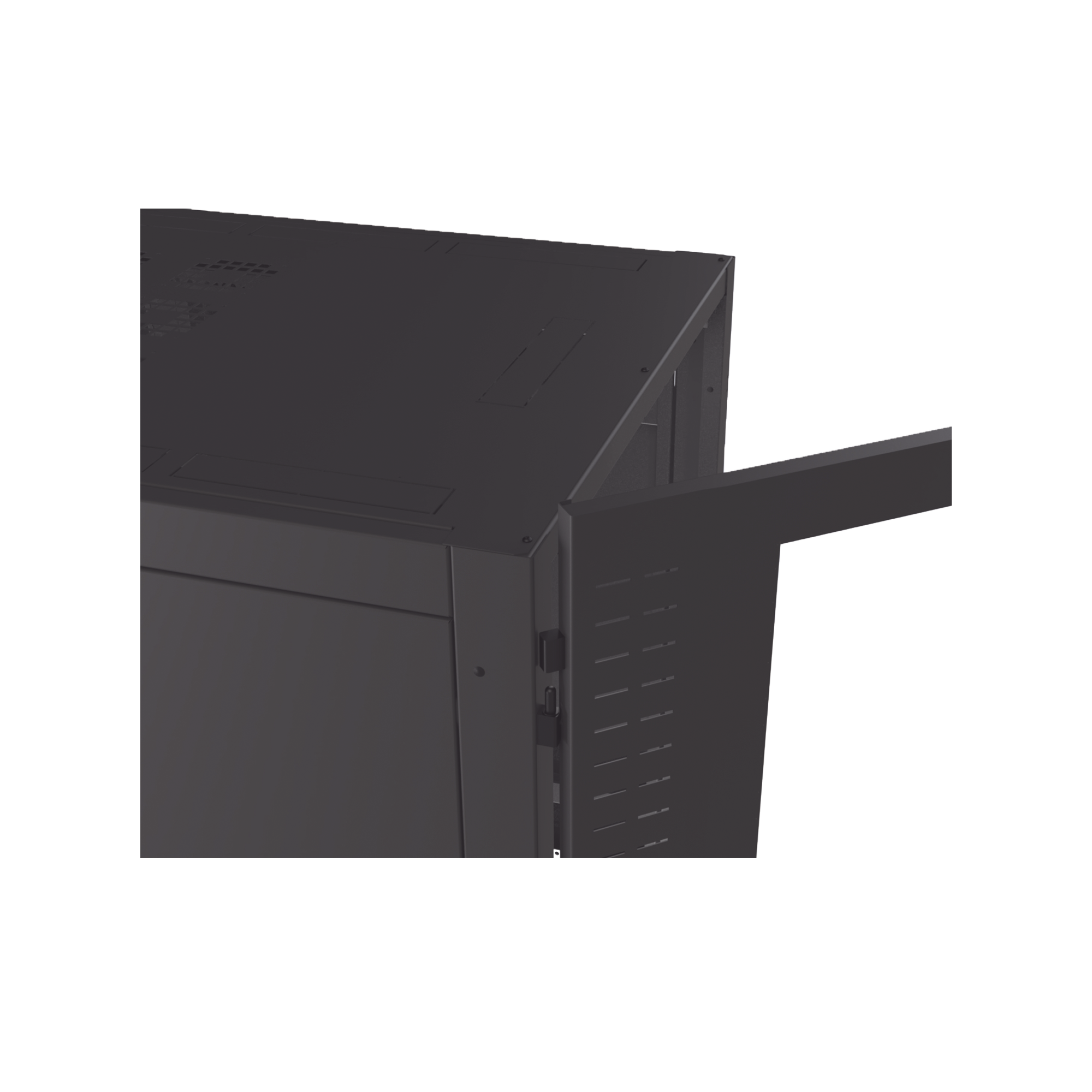 Gabinete para Telecomunicaciones Rack Estándar de 19", 42UR, 800 mm Ancho x 1000 mm Profundidad. Fabricado en Acero LP-80100-42UR2 - SILYMX