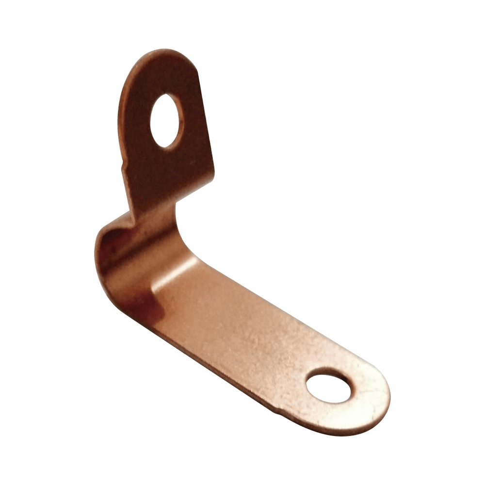 Abrazadera De Cobre Para Sujeción De Bajada En Pared LP-A-BAJA - SILYMX