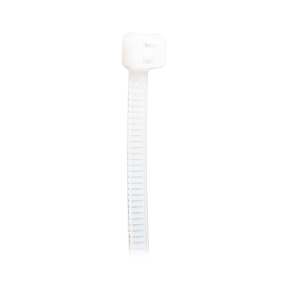 Cincho de plástico Color Natural 3.5 x 150 mm Ideal para sujeción de cables Bolsa con 100 piezas LPC-150N - SILYMX