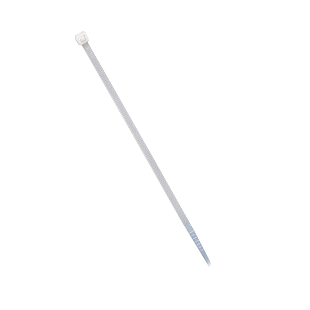 Cincho de plástico Color Natural 3.5 x 150 mm Ideal para sujeción de cables Bolsa con 100 piezas LPC-150N - SILYMX