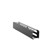 Organizador de Cables Horizontal 2U para Rack 19" con Cubierta Metálica | LPCM-042U - SILYMX