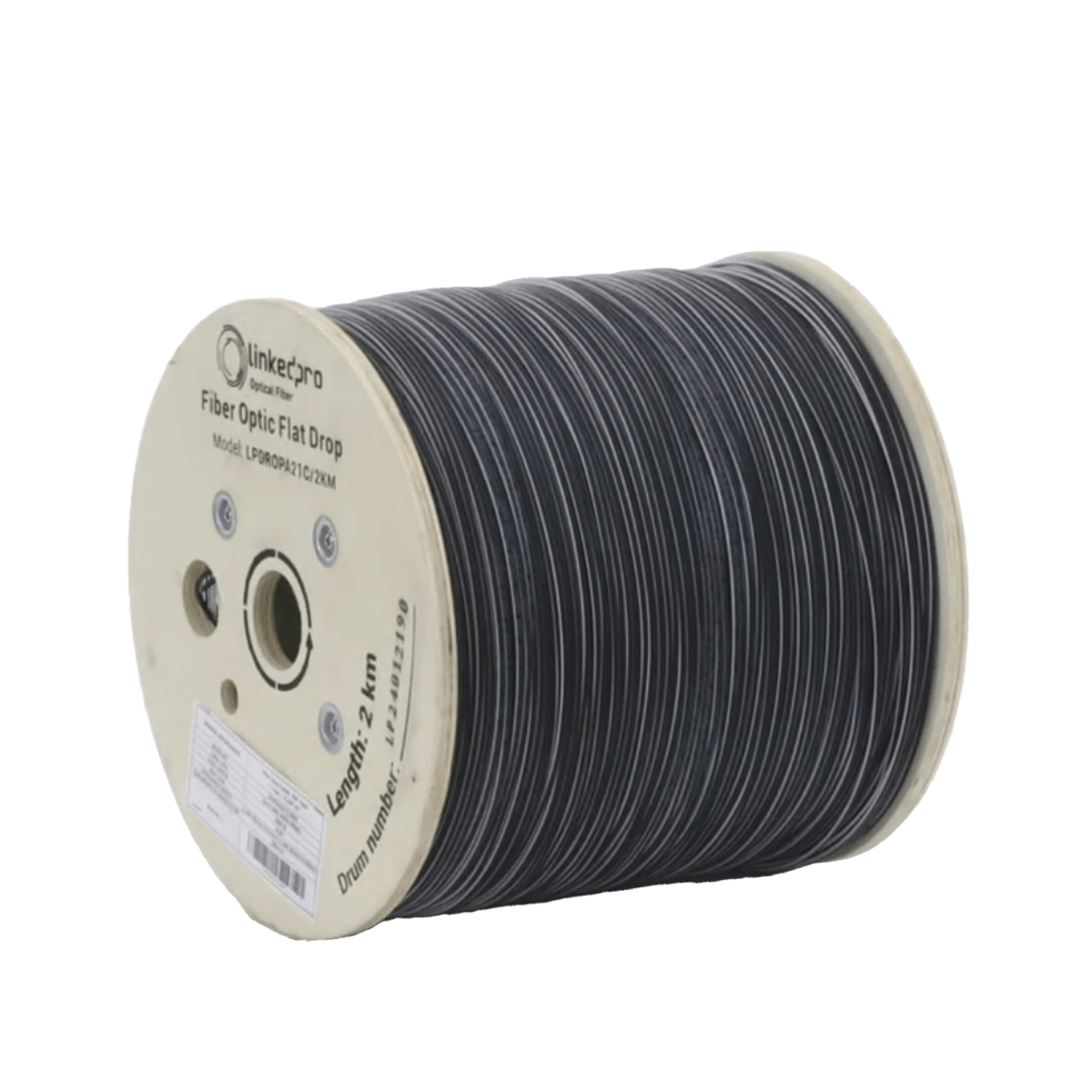Cables Fibra ÓpticaLINKEDPRO BY EPCOMLPDROPA21C/2KMCable Fibra Óptica Drop Plana OSP 1 Hilo Monomodo G.657A2 Dieléctrica Forro Negro Linkedpro LPDROPA21C/2KM - SILYMX
