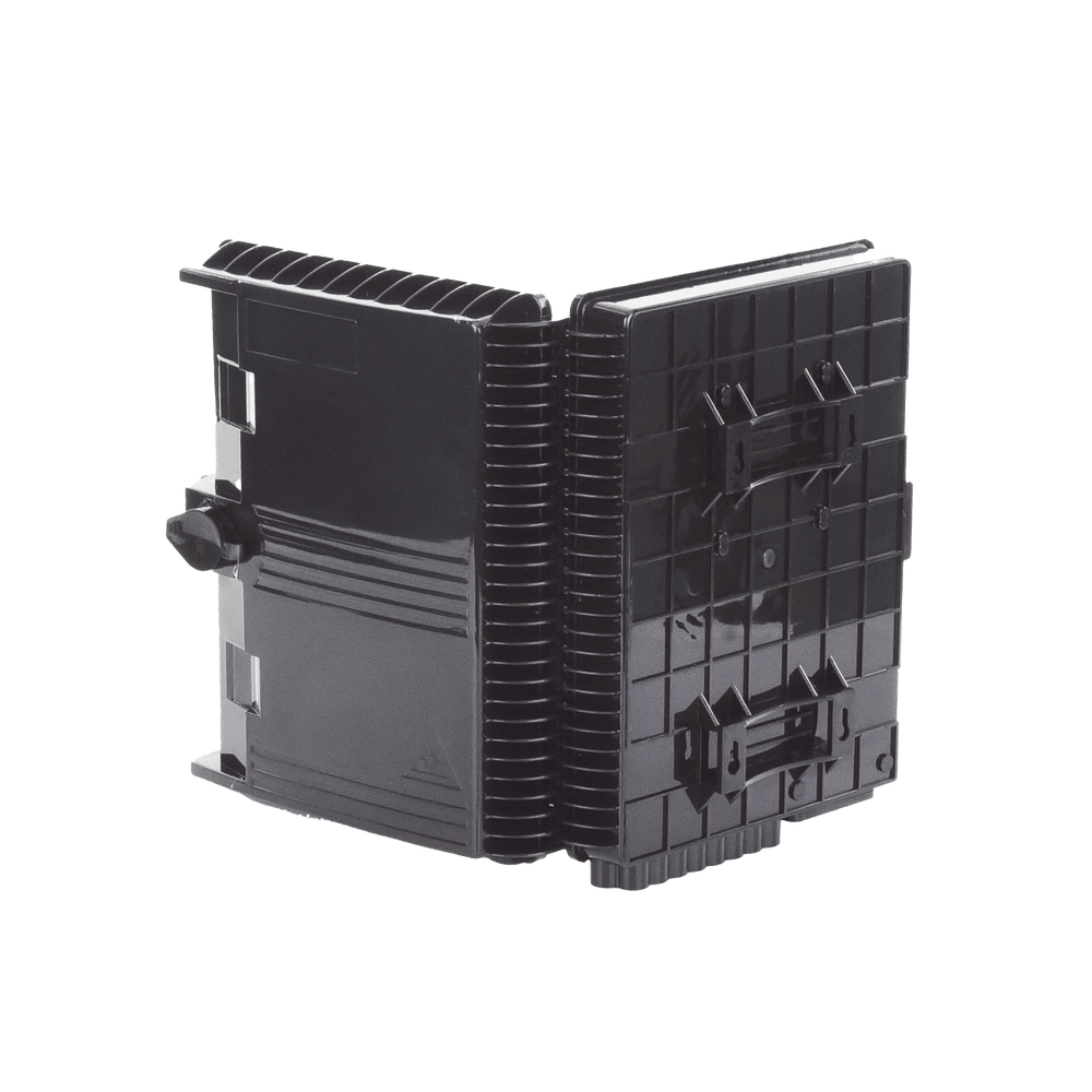 Cierre de Empalme para 24 fusiones de fibra óptica Interior/Exterior con 16 acopladores SC/APC y splitter 1x16 SC/APC Incluido IP65 - SILYMX