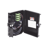 Cierre de Empalme para 24 fusiones de fibra óptica Interior/Exterior con 16 acopladores SC/APC y splitter 1x16 SC/APC Incluido IP65 - SILYMX