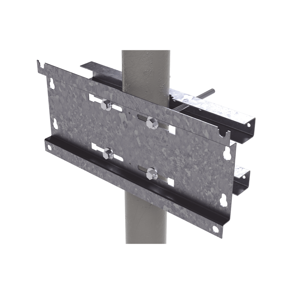 Herraje Para Fijación A Pared Torre O Poste Compatible Con Lp-Forte-09U-R3 - SILYMX