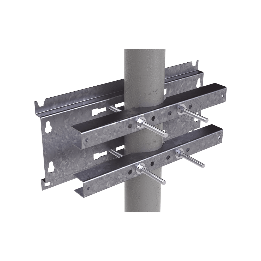 Herraje Para Fijación A Pared Torre O Poste Compatible Con Lp-Forte-09U-R3 - SILYMX