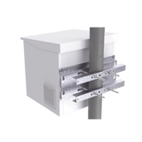 Herraje Para Fijación A Pared Torre O Poste Compatible Con Lp-Forte-09U-R3 - SILYMX