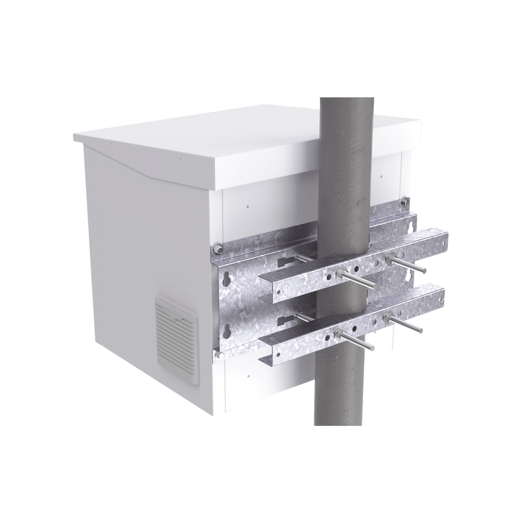 Herraje Para Fijación A Pared Torre O Poste Compatible Con Lp-Forte-09U-R3 - SILYMX