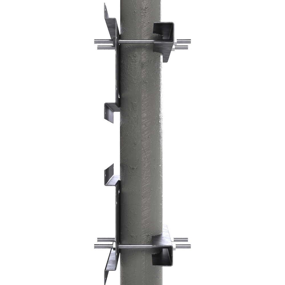 Herraje Para Fijación A Pared Torre O Poste Compatible Con Lp-Forte-16Ur3 Y Lp-Forte-24U-R3 - SILYMX