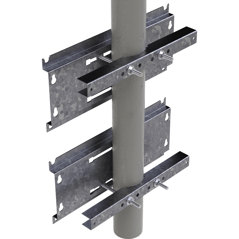 Herraje Para Fijación A Pared Torre O Poste Compatible Con Lp-Forte-16Ur3 Y Lp-Forte-24U-R3 - SILYMX