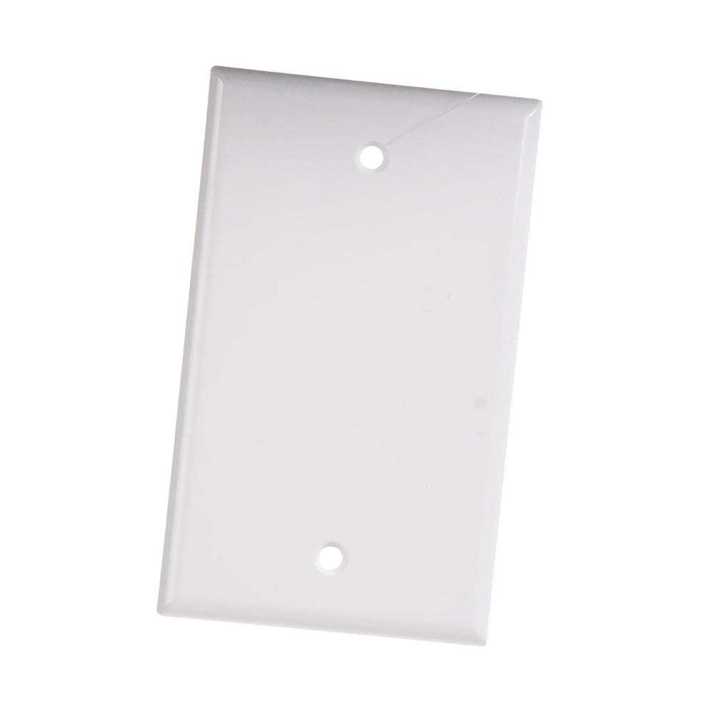 Placa de Pared Ciega Universal Color Blanco LP-FP-107 - SILYMX