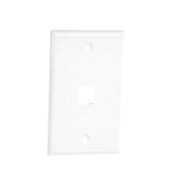 Placa de pared faceplate de 1 puerto Keystone Color Blanco Linkedpro LP-FP-16