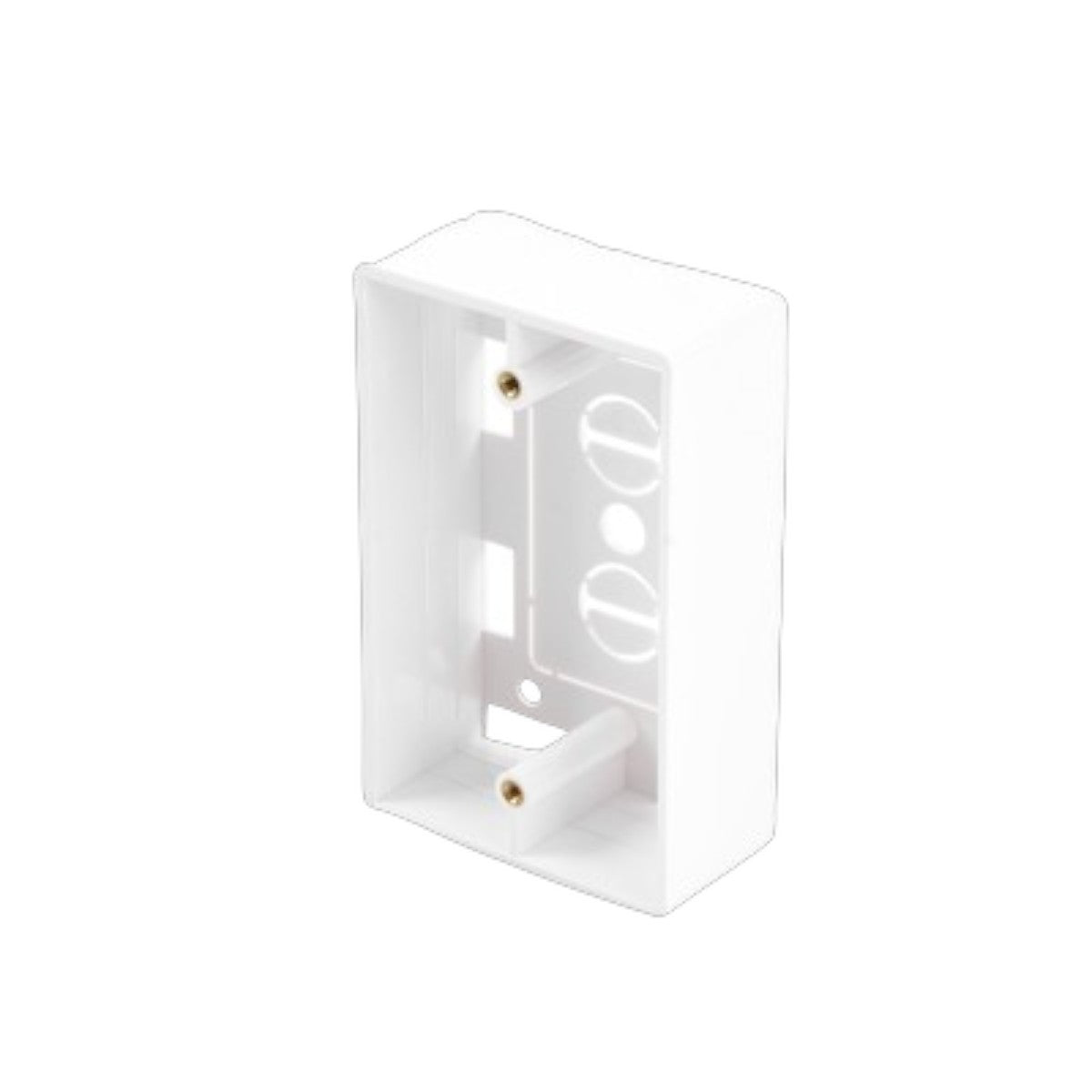 Caja de Pared Universal, Color blanco, Para montaje con Placas de Pared LP-FP-33 - SILYMX