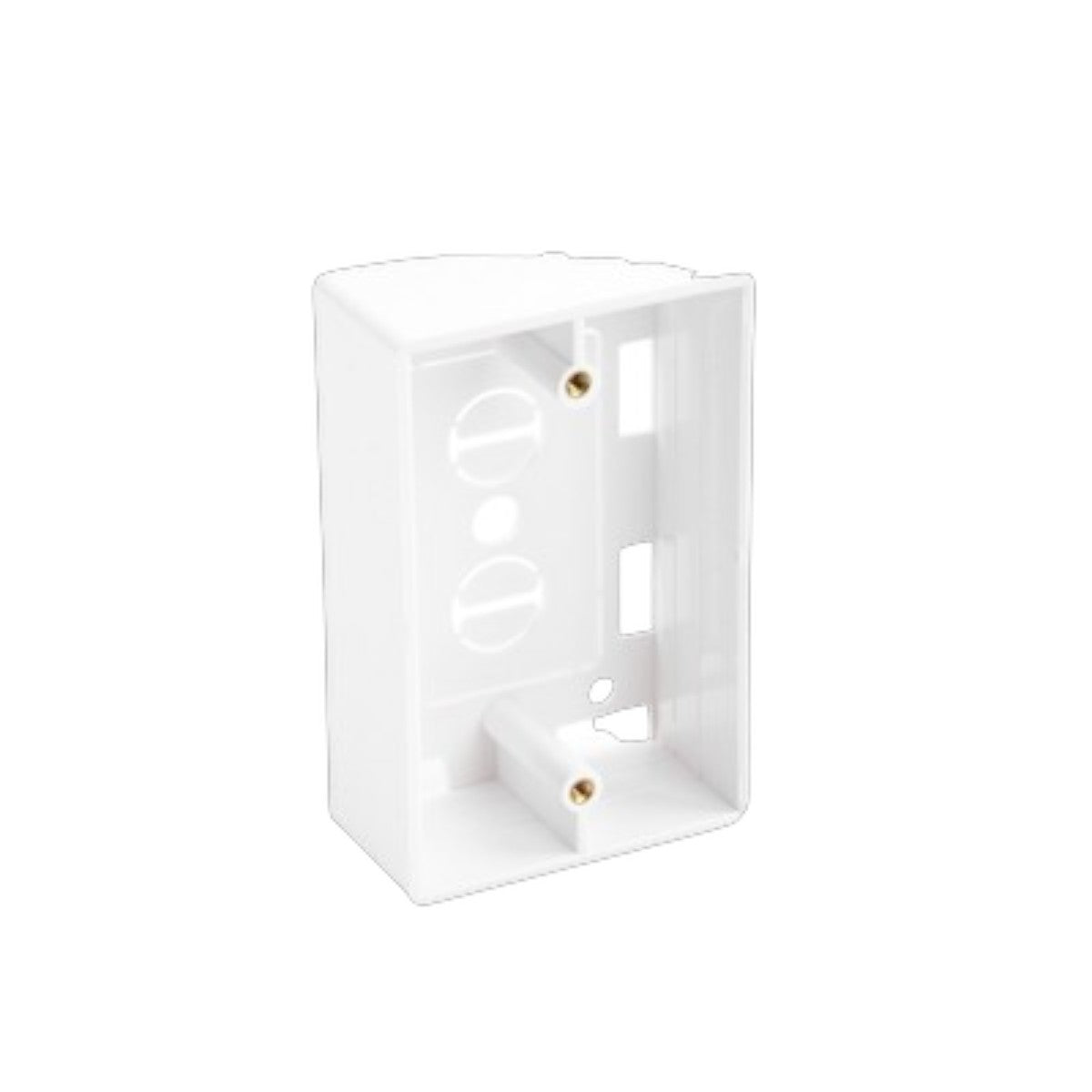 Caja de Pared Universal, Color blanco, Para montaje con Placas de Pared LP-FP-33 - SILYMX