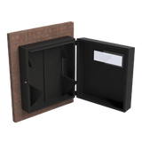 Gabinete de Pared 6UR con Rack Horizontal | Ventanilla de Inspección | Armado | LINKEDPRO LP-GPH-06R2 - SILYMX