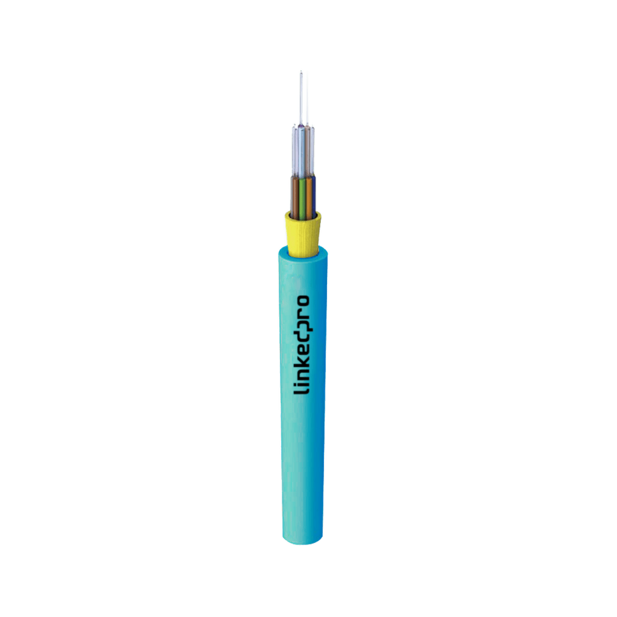 Cables Fibra OpticaLINKEDPRO BY EPCOMLP-IC-OM3-R-12Cable Fibra Óptica Multimodo OM3 12 Hilos Interior Tight Buffer 900µm OFNR Riser Dieléctrica LINKEDPRO LP - IC - OM3 - R - 12 - SILYMX