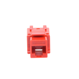 Jack Keystone Cat5e LinkedPro LP-KJ-505-RD | Módulo RJ45 Rojo con Terminación 110 Punchdown