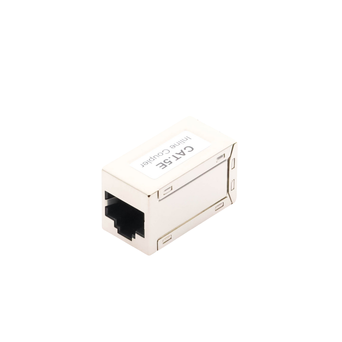 Acoplador STP Cat5e Hembra RJ45 Blindado 2 Puertos Extension Red Ethernet - LINKEDPRO LPKJ547 - SILYMX