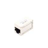 Acoplador STP Cat5e Hembra RJ45 Blindado 2 Puertos Extension Red Ethernet - LINKEDPRO LPKJ547 - SILYMX