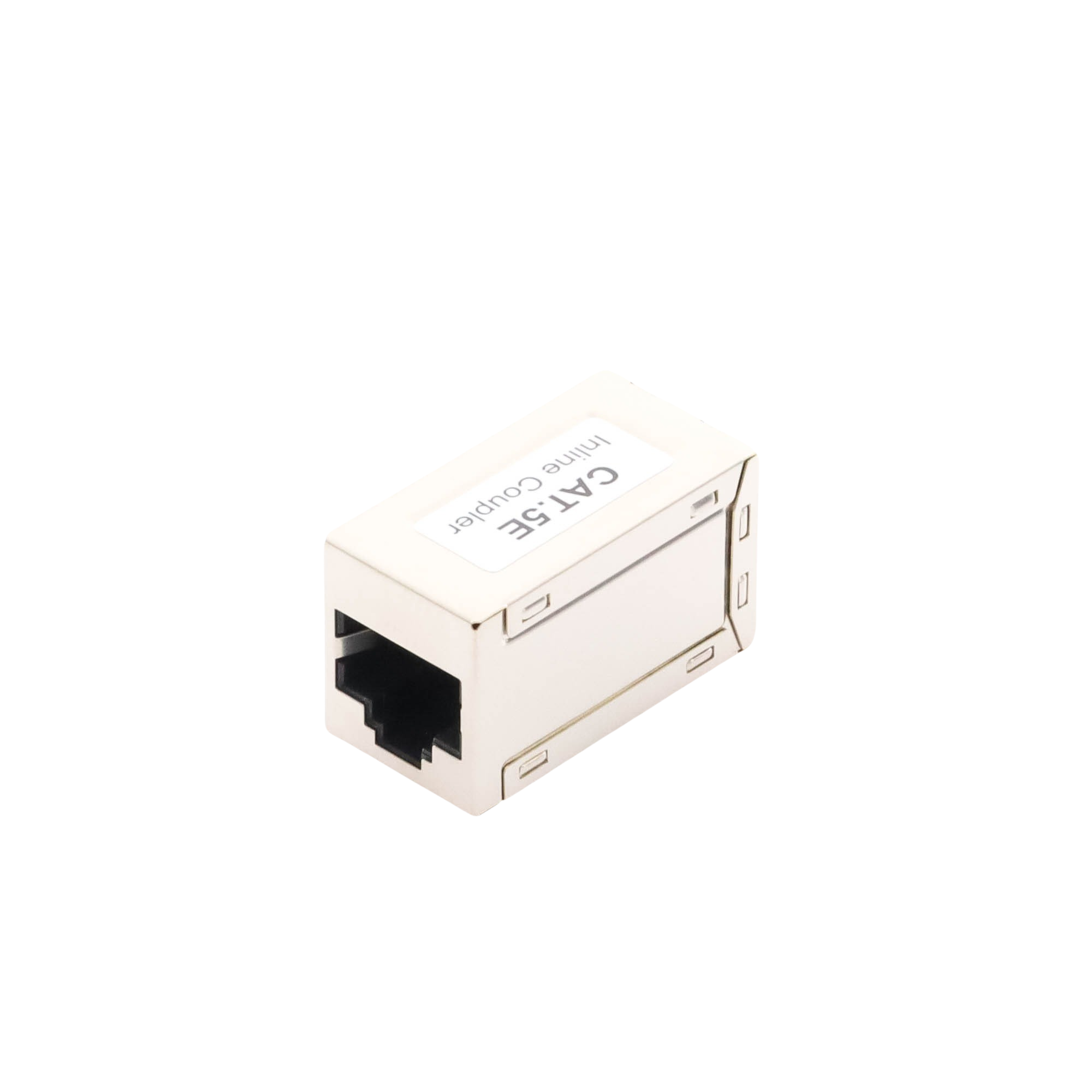 Acoplador STP Cat5e Hembra RJ45 Blindado 2 Puertos Extension Red Ethernet - LINKEDPRO LPKJ547 - SILYMX
