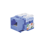 Módulo Jack 110 Cat6, Keystone para faceplate - Color Azul LP-KJ-601-BU