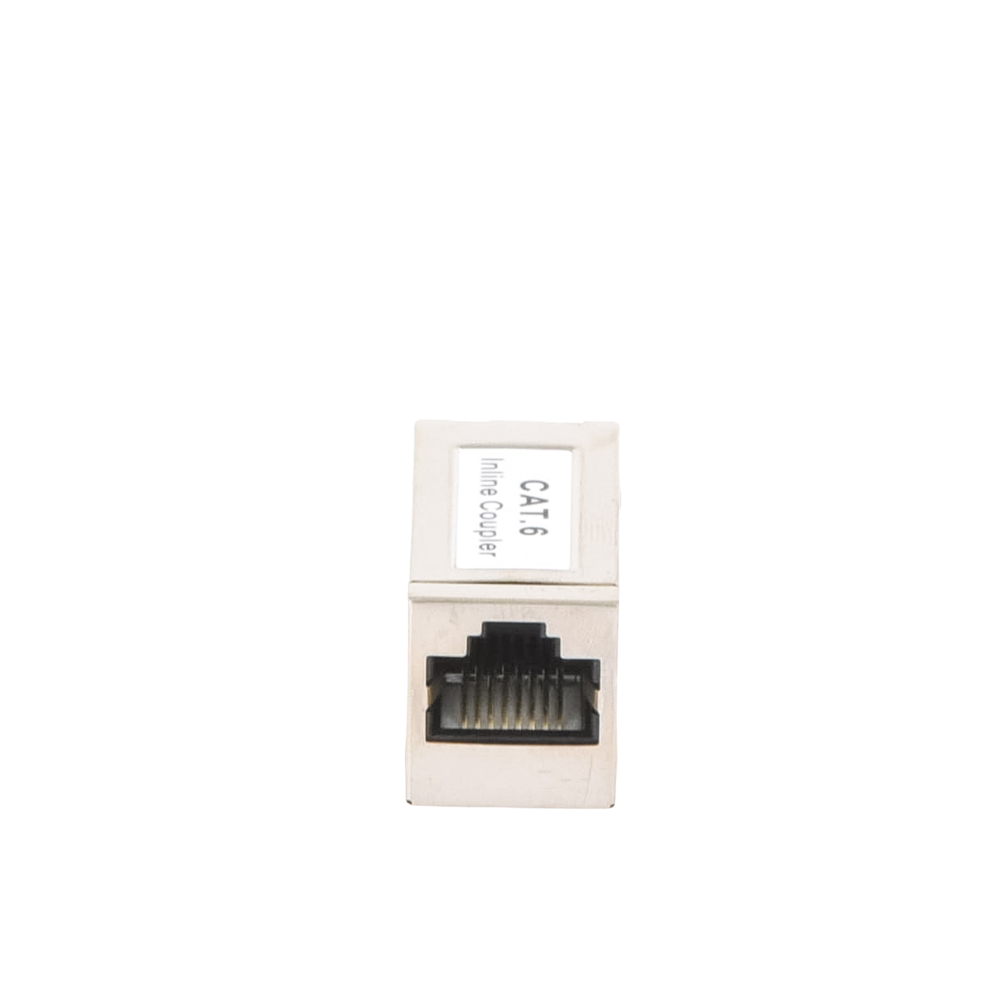 Acoplador Blindado STP Cat6 Hembra RJ45 a RJ45 2 Puertos Alta Velocidad 1000 Mbps Redes Ethernet - LINKEDPRO LPKJ647 - SILYMX