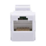 Acoplador Jack UTP Cat6A hembra RJ45 a RJ45 hembra Color Blanco LPKJUC6A - SILYMX