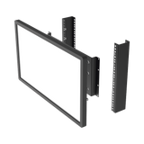 Montaje para Monitor VESA 75x75 hasta 200x200. Compatible con rack 19" 5U. - SILYMX