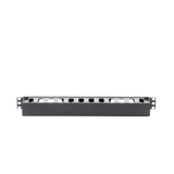 Accesorios para Racks y GabinetesLINKEDPRO BY EPCOMLP-ORG-01Organizador de Cables Horizontal de 1U para Rack de 19", Fabricado en Polímero Resistente a Deformaciones y Rayones - SILYMX