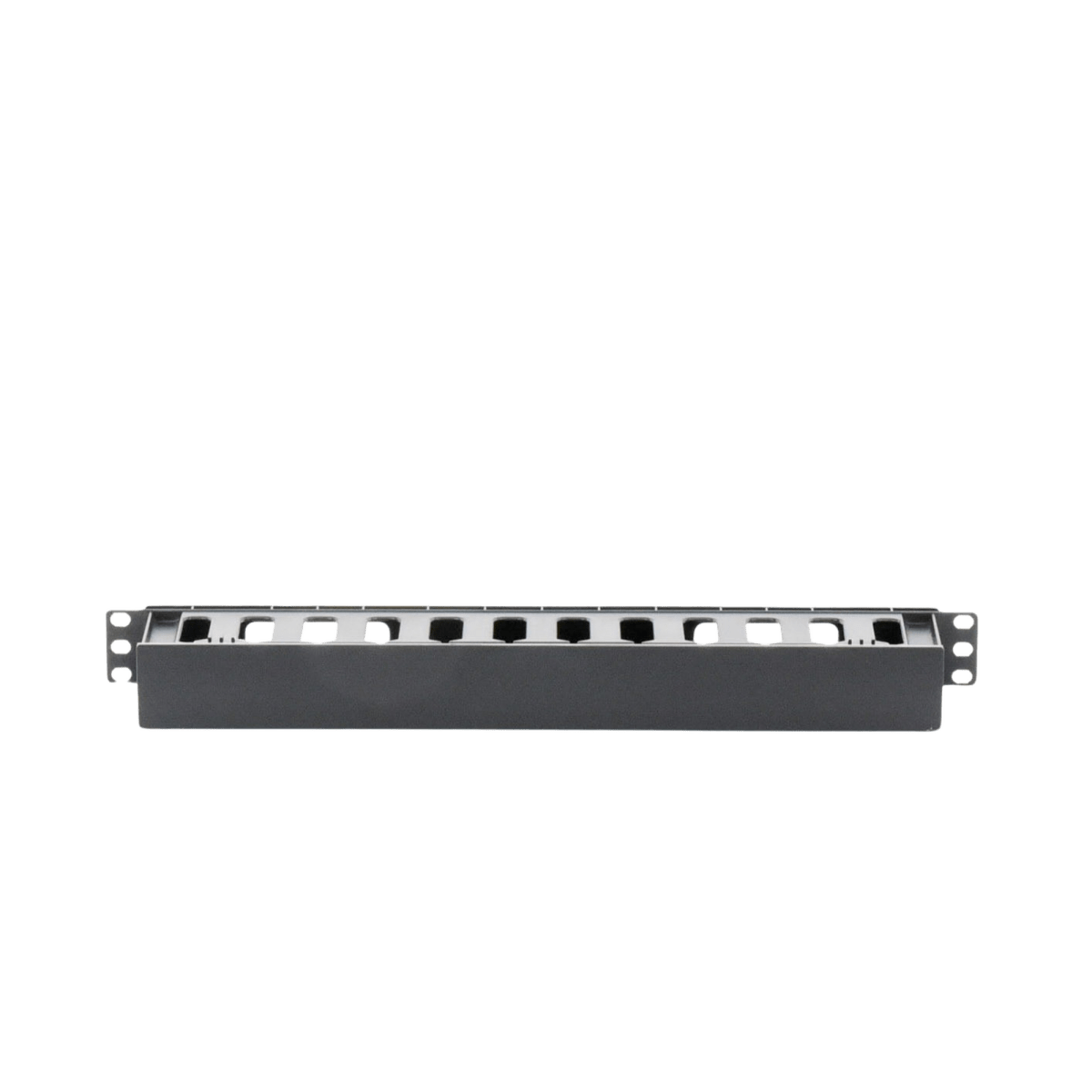 Accesorios para Racks y GabinetesLINKEDPRO BY EPCOMLP-ORG-01Organizador de Cables Horizontal de 1U para Rack de 19", Fabricado en Polímero Resistente a Deformaciones y Rayones - SILYMX
