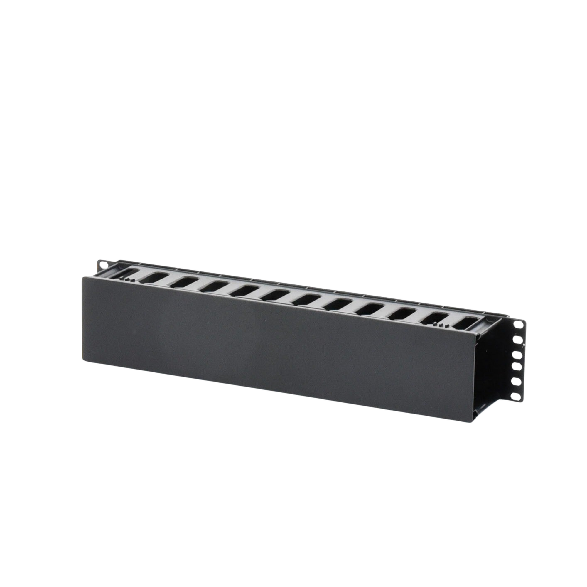 Organizador Horizontal de Cables 2U para Rack 19” LINKEDPRO – Gestión Profesional de Cableado LP-ORG-02