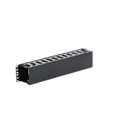 Organizador Horizontal de Cables 2U para Rack 19” LINKEDPRO – Gestión Profesional de Cableado LP-ORG-02