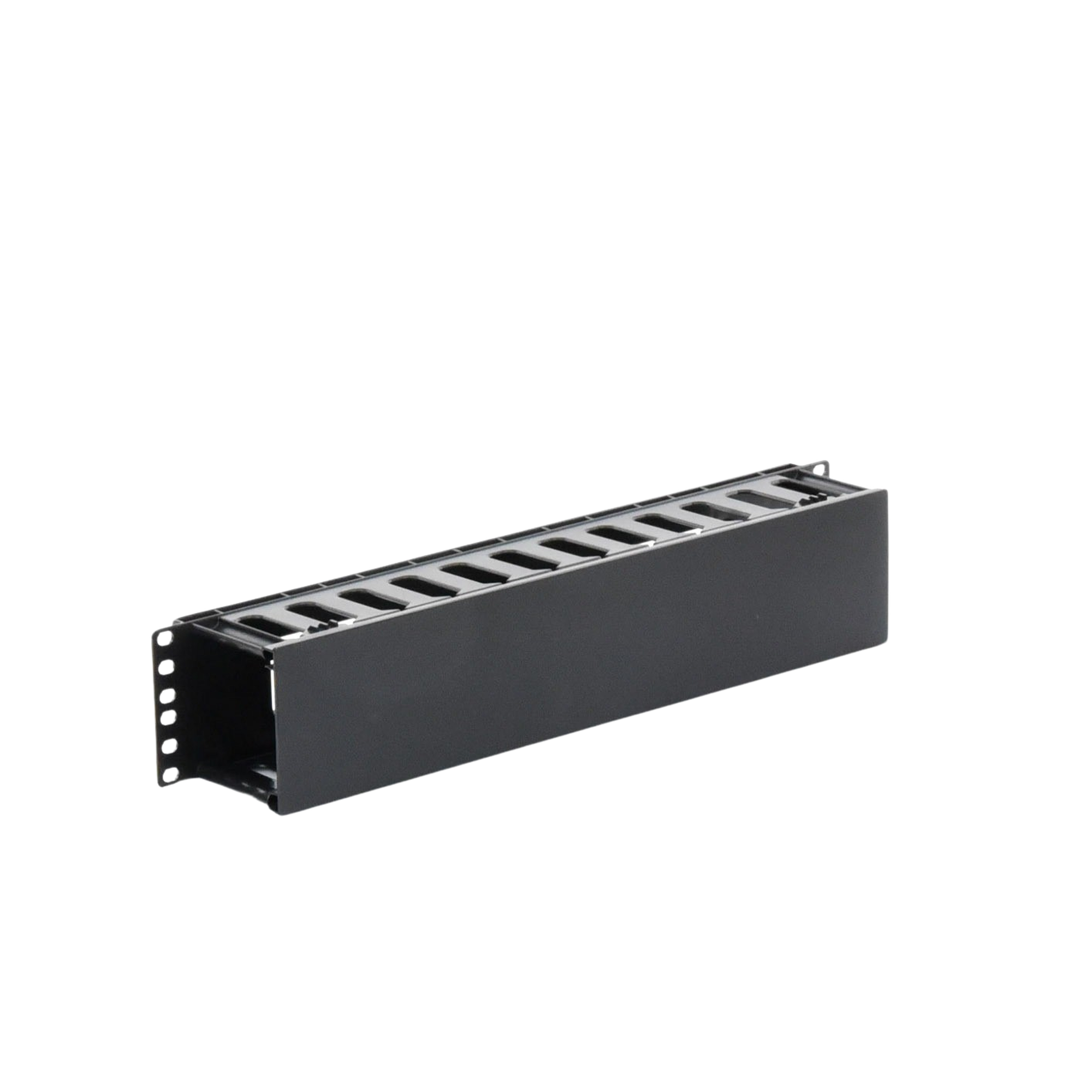 Organizador Horizontal de Cables 2U para Rack 19” LINKEDPRO – Gestión Profesional de Cableado LP-ORG-02