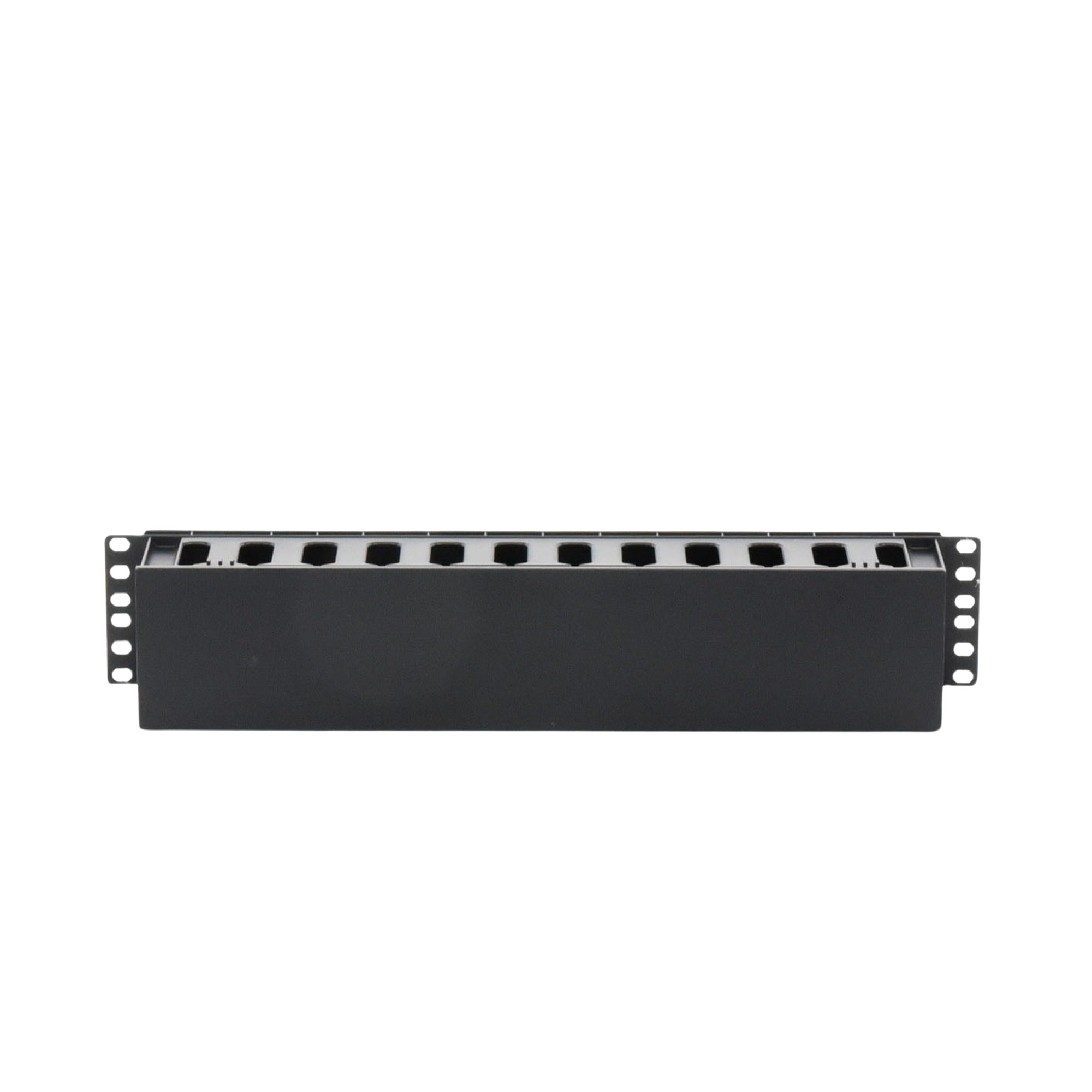 Organizador Horizontal de Cables 2U para Rack 19” LINKEDPRO – Gestión Profesional de Cableado LP-ORG-02