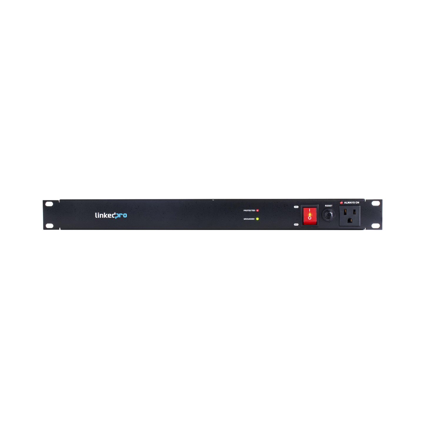 PDU para Distribución de Energía Montaje en Rack 11 salidas Instalación Horizontal de 19in 1U 15 Amp 120 Vca LINKEDPRO BY EPCOM LP-PDU-11 - SILYMX