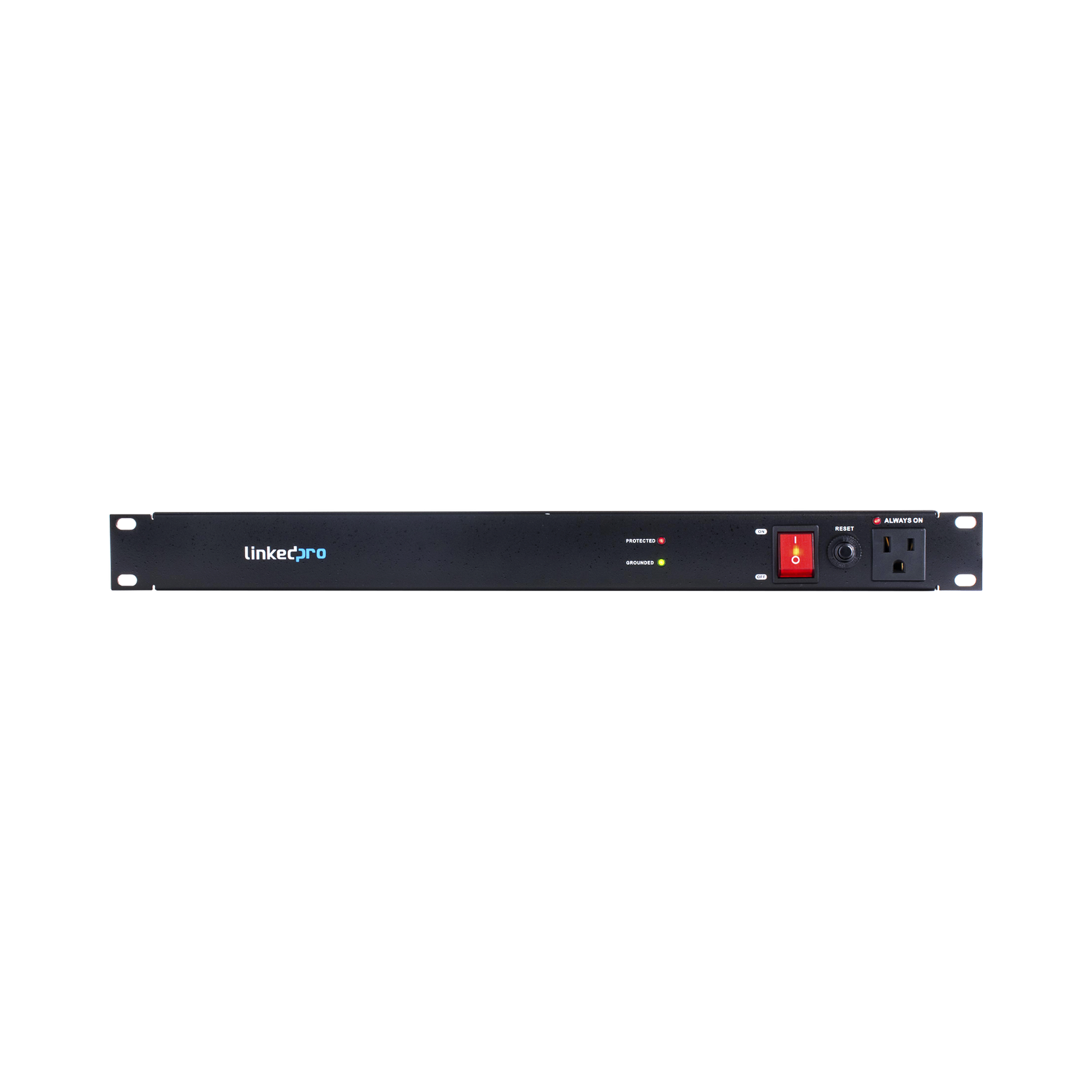 PDU para Distribución de Energía Montaje en Rack 11 salidas Instalación Horizontal de 19in 1U 15 Amp 120 Vca LINKEDPRO BY EPCOM LP-PDU-11 - SILYMX