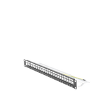 Patch Panel Modular Blindado (STP) de 24 Puertos con Barra Organizadora | LINKEDPRO BY EPCOM LP-PP-23-STP-BK-24P - SILYMX