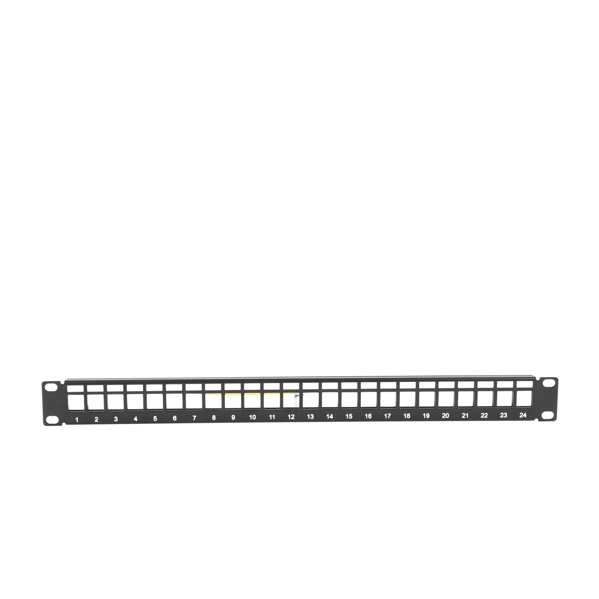 Patch Panel Modular Blindado (STP) de 24 Puertos con Barra Organizadora | LINKEDPRO BY EPCOM LP-PP-23-STP-BK-24P - SILYMX