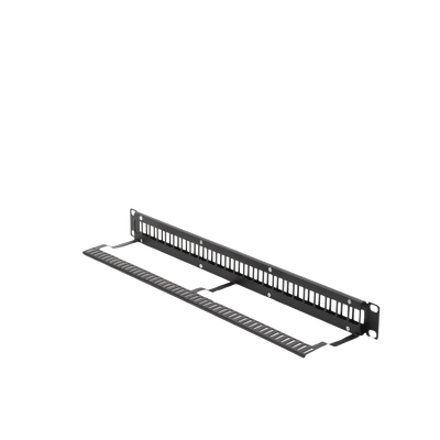 Patch Panel Modular Sin Blindaje 24 Puertos 1U Barra Organizadora LINKEDPRO LP-PP-23-UTP-BK-24P - SILYMX