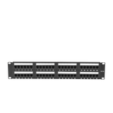 Panel de parcheo Patch Panel de impacto (110) UTP de 48 puertos Cat5e 19in 2U con barra para organizar cable Linkedpro LP-PP-508