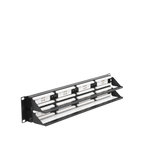 Panel de parcheo Patch panel de impacto (110) UTP de 48 puertos Cat6 19in 2U con barra para organizar cable Linkedpro LP-PP-608
