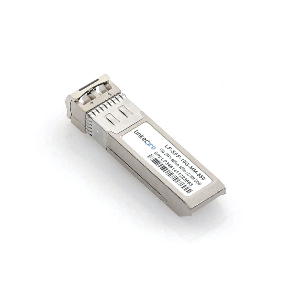 Transceptor Óptico SFP+ (Mini-Gbic) Multimodo 850 nm 10 Gbps 10GBASE-SR Conectores LC/UPC Dúplex DDM Hasta 550 m - SILYMX