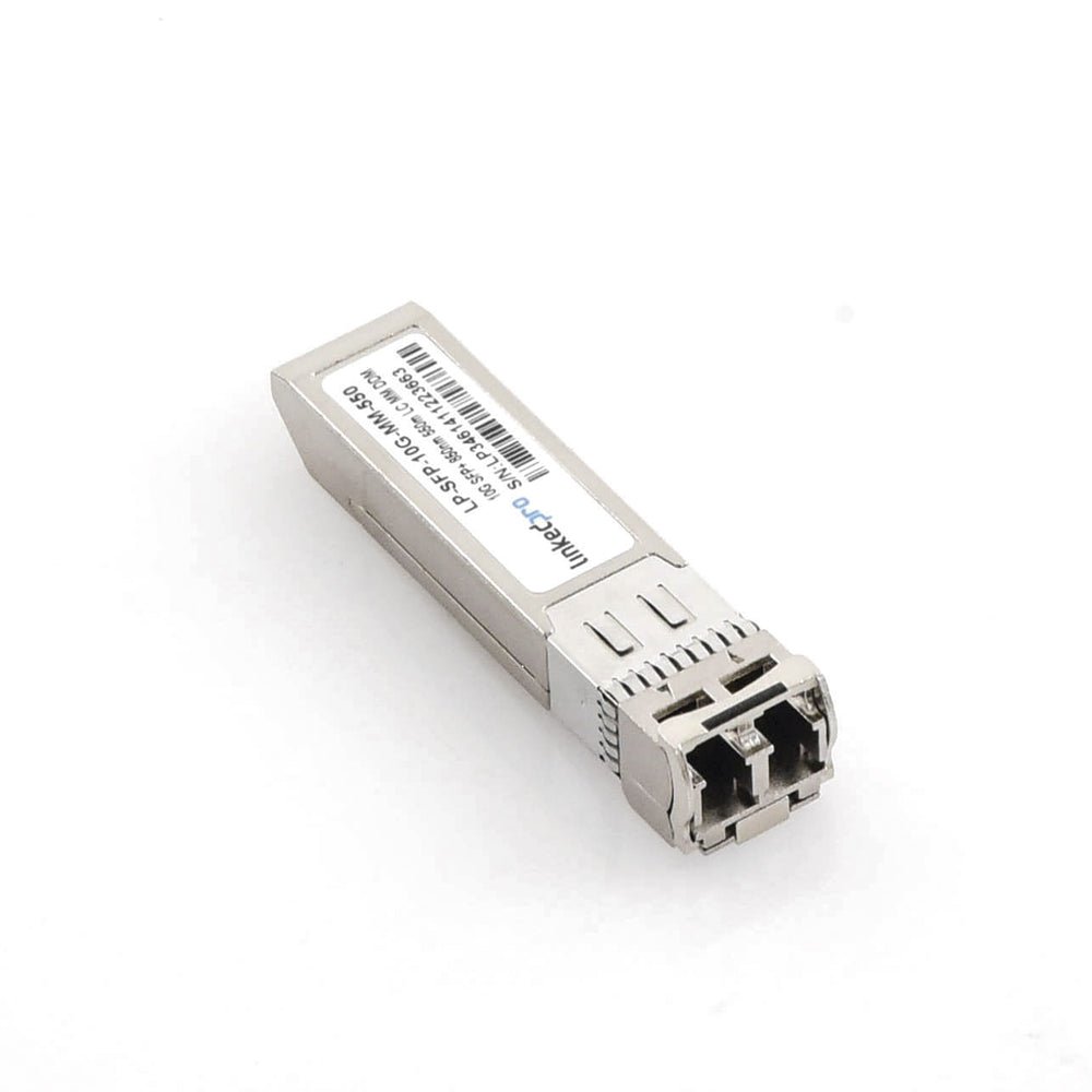 Transceptor Óptico SFP+ (Mini-Gbic) Multimodo 850 nm 10 Gbps 10GBASE-SR Conectores LC/UPC Dúplex DDM Hasta 550 m - SILYMX