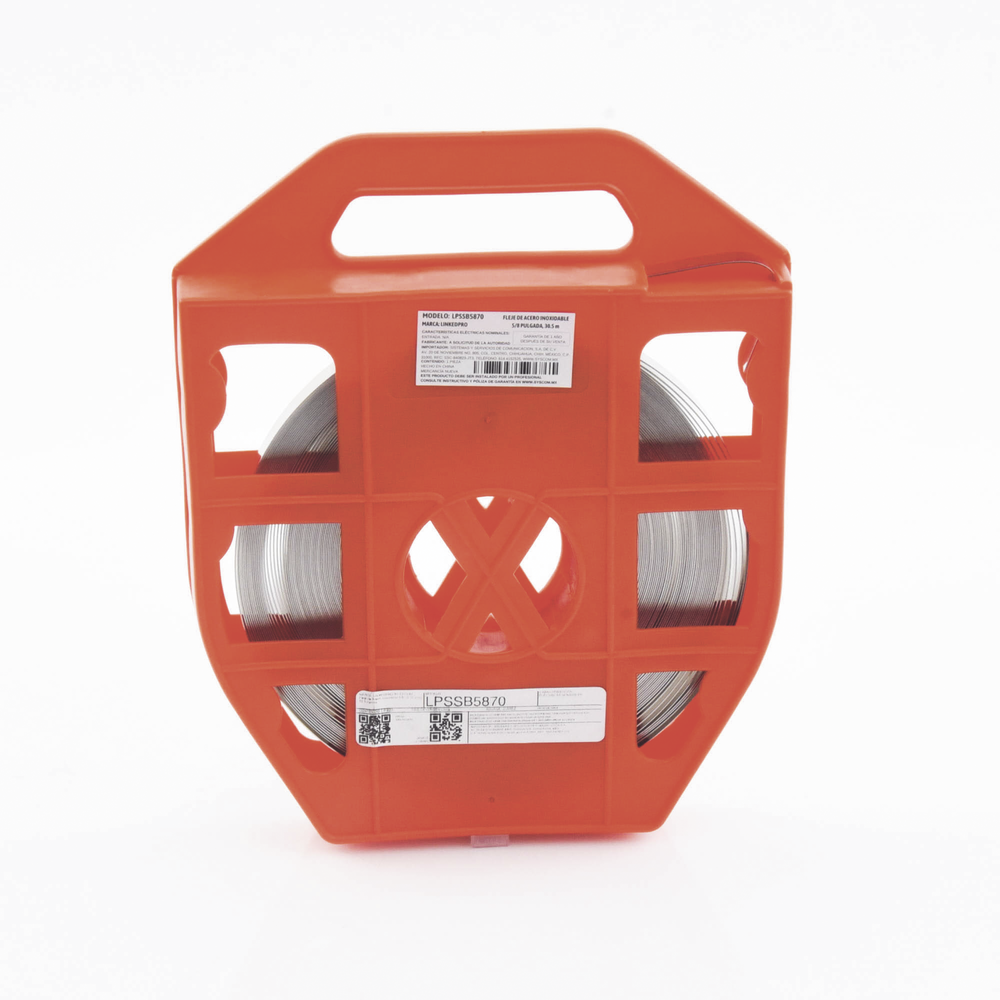 Fleje de Acero Inoxidable 5/8", 0.70 mm, 30.5 metros LP-SSB-5870 - SILYMX