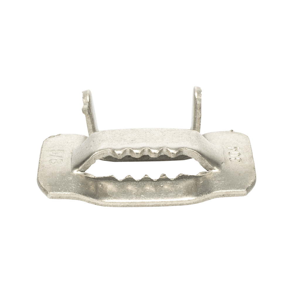 Hebilla de Acero Inoxidable T, 5/8", 100 piezas LP-SSBT-58 - SILYMX