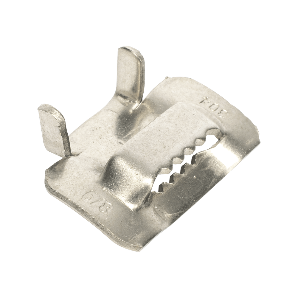 Hebilla de Acero Inoxidable T, 5/8", 100 piezas LP-SSBT-58 - SILYMX