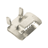 Hebilla de Acero Inoxidable T, 5/8", 100 piezas LP-SSBT-58 - SILYMX