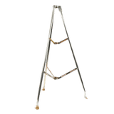 Montaje de tripie para exterior altura total del tripie 1.52 m Compatible con mástiles de hasta 3 m de largo 1 1/4 a 2" de diámetro LP-TP-2 - SILYMX