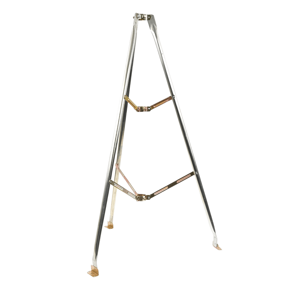 Montaje de tripie para exterior altura total del tripie 1.52 m Compatible con mástiles de hasta 3 m de largo 1 1/4 a 2" de diámetro LP-TP-2 - SILYMX