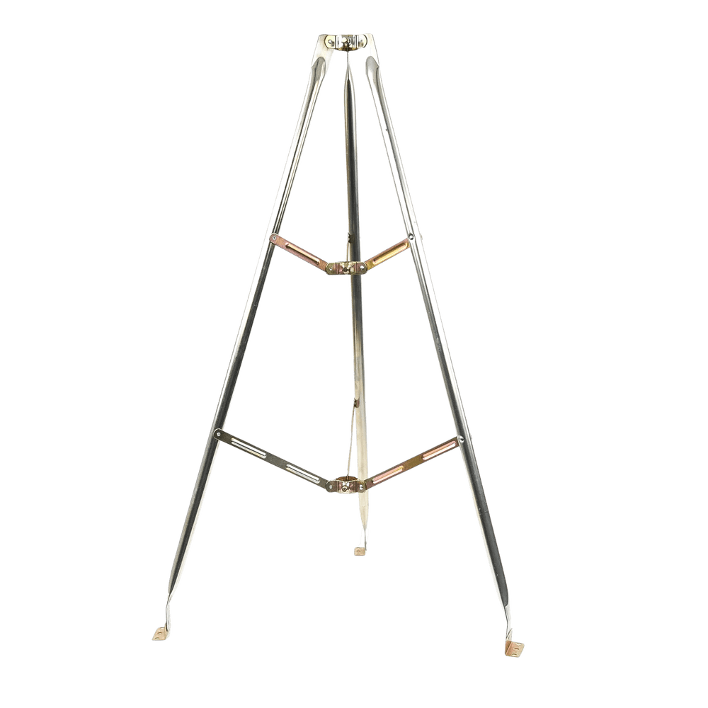 Montaje de tripie para exterior altura total del tripie 1.52 m Compatible con mástiles de hasta 3 m de largo 1 1/4 a 2" de diámetro LP-TP-2 - SILYMX